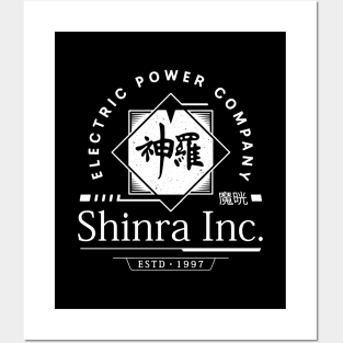 Shinra Inc Crest Posters and Art